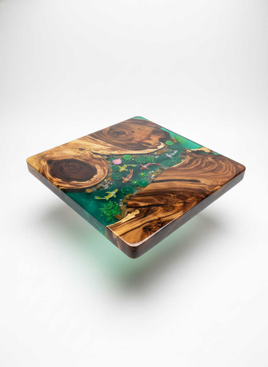 ban-cafe-epoxy-go-me-tay-ve-ca-3d-kich-thuoc-60x70cm-day-5cm